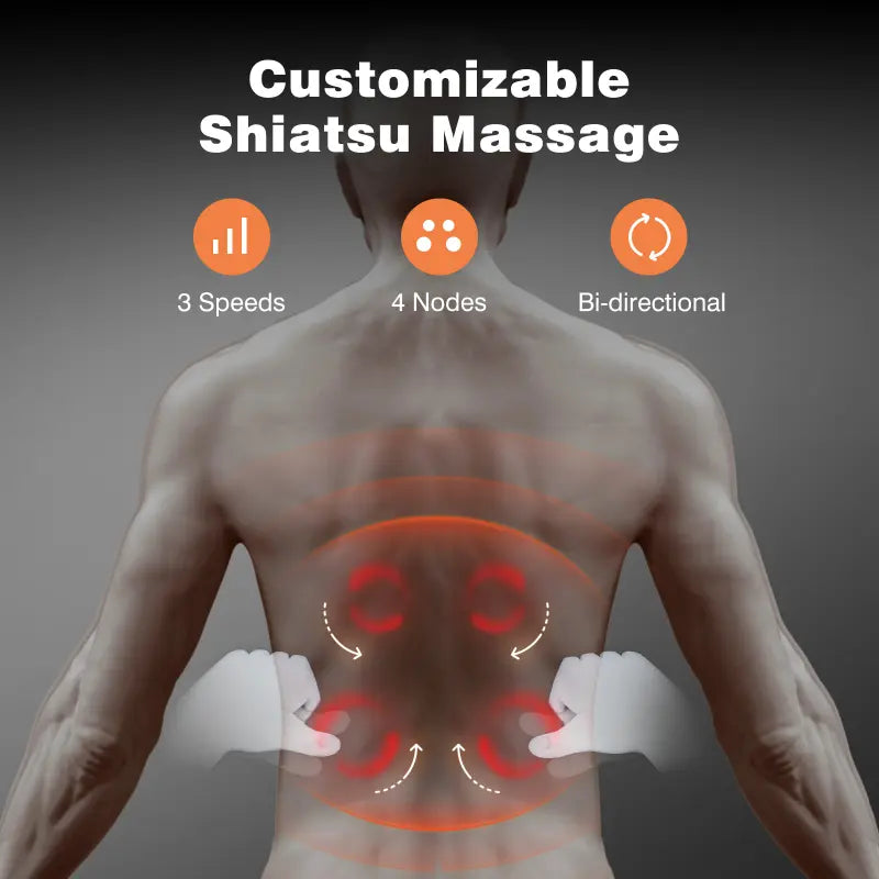 Shiatsu Back Massager for Seat